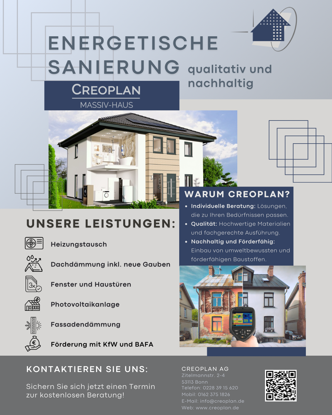 Flyer Energetische Sanierung